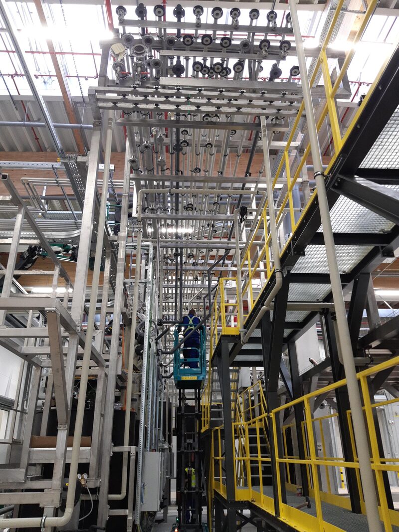 Instalación llave en mano para la construcción de tuberías