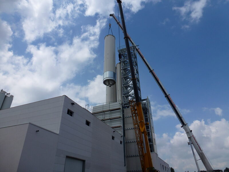  IFA Technology bulk material batch mixing system