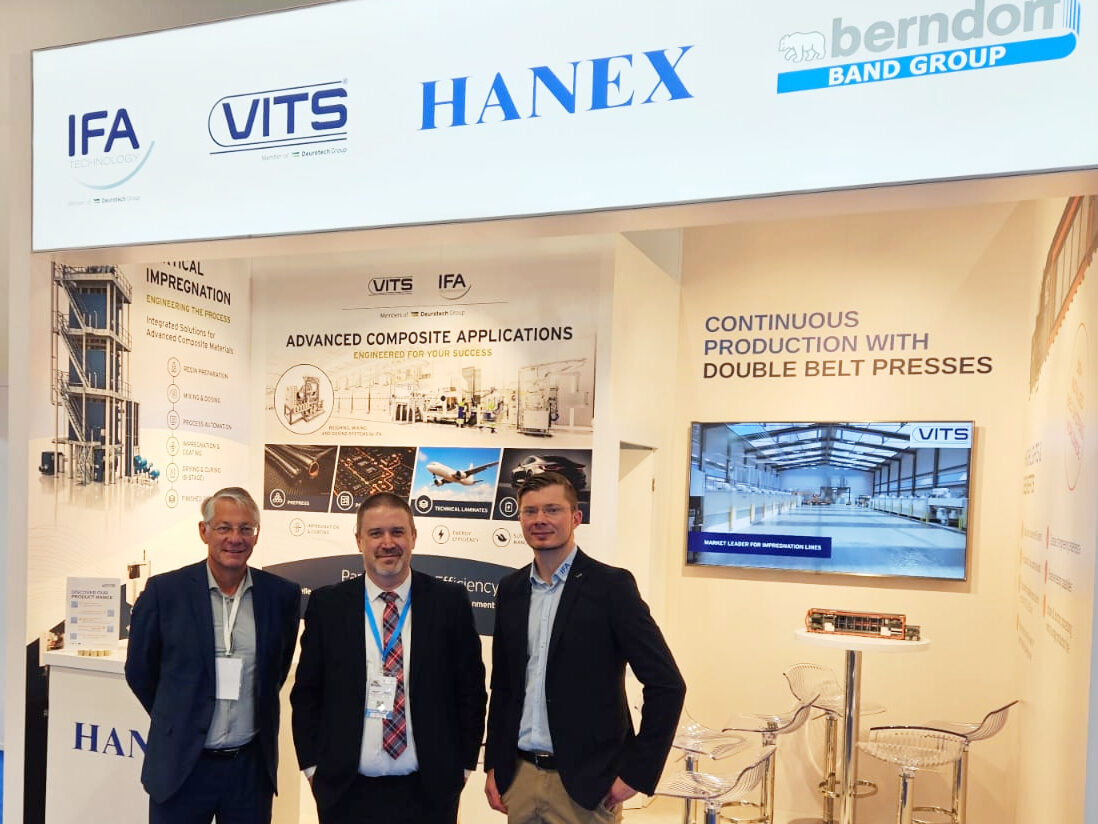 Turkcomposite 2026 IFA Technology, Vits, Hanex stand