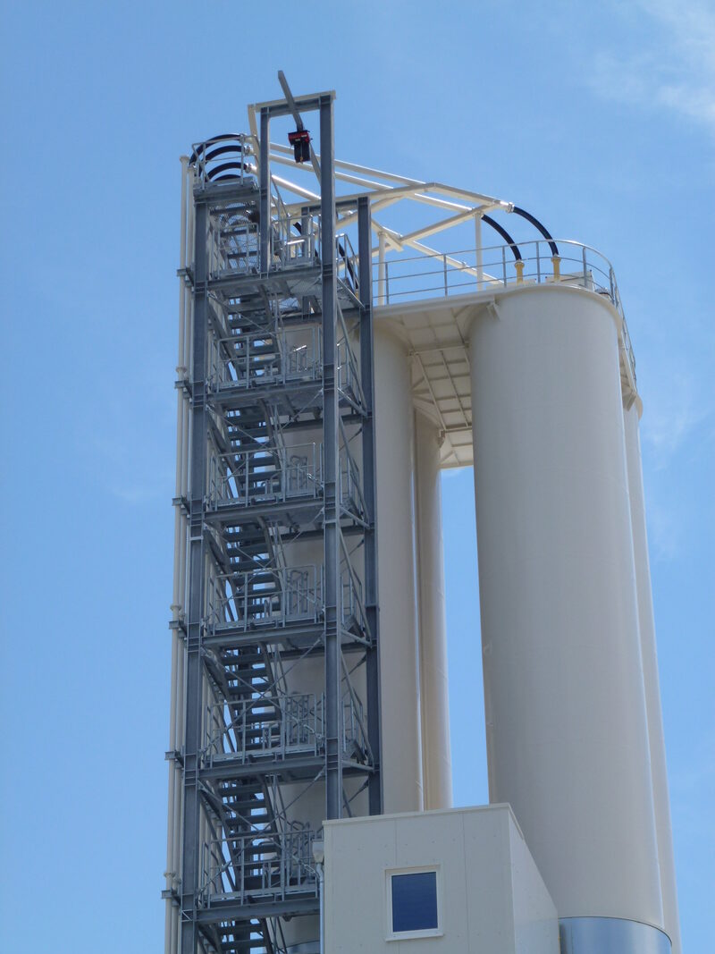 IFA Technology bulk material storage for chemicals