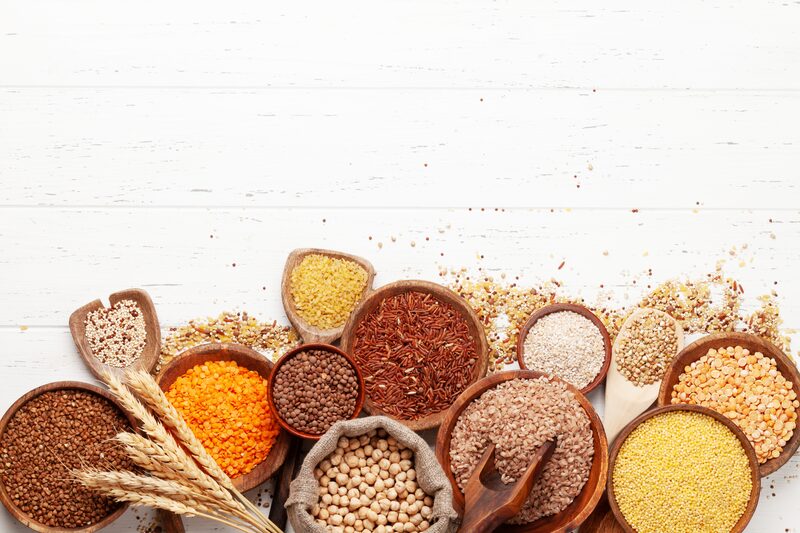 Grains and pulses