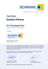 IFA Technology ist zertifizierter SCHRAML Solution Partner