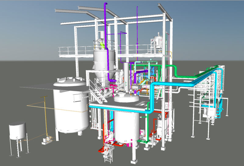IFA Technology Harz/Leim Produktion Simulation
