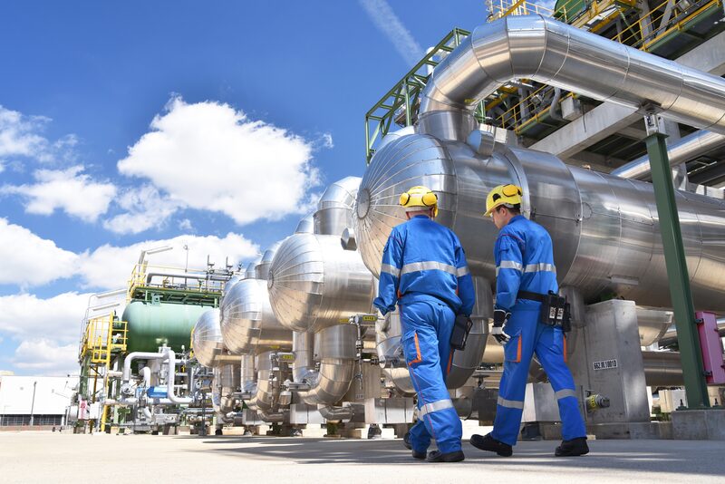Produktionsanlage Chemieindustrie