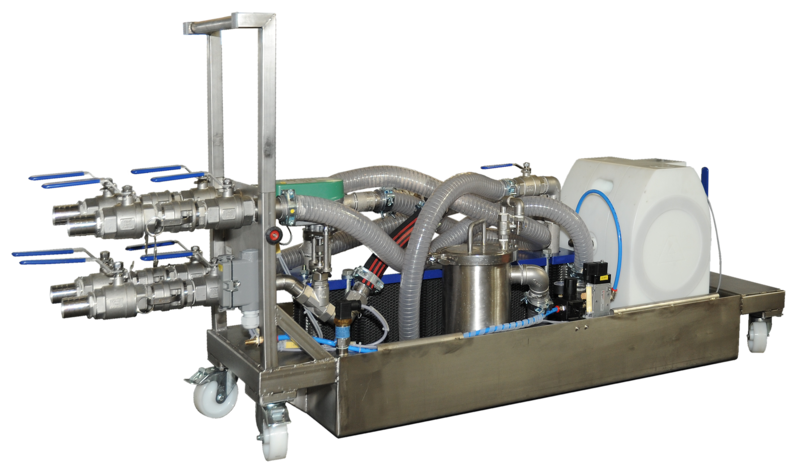 IFA Technology Mobile containers for raw materials and product handling