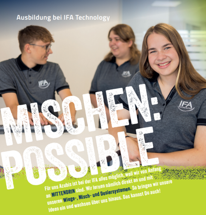 Ausbildung bei IFA Technology