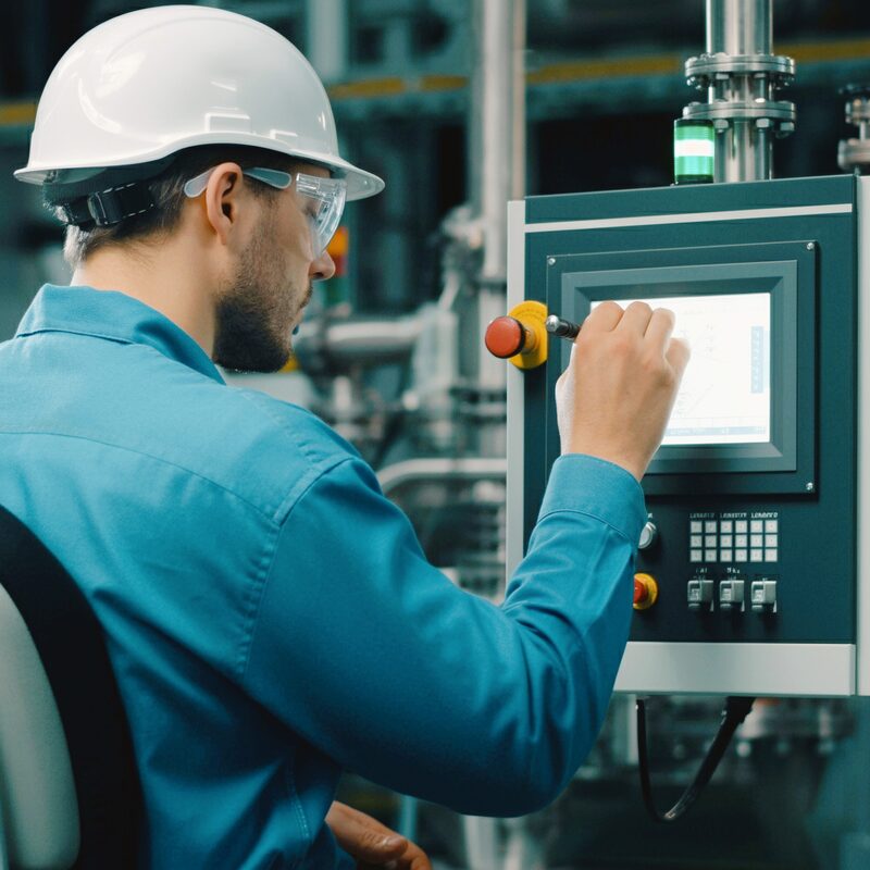 Ergonomische Anlagenbedienung
