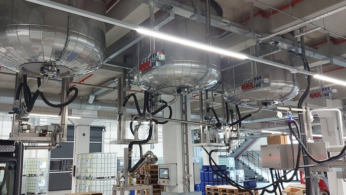 IFA Technology Ansatzstation Deckeninstallation