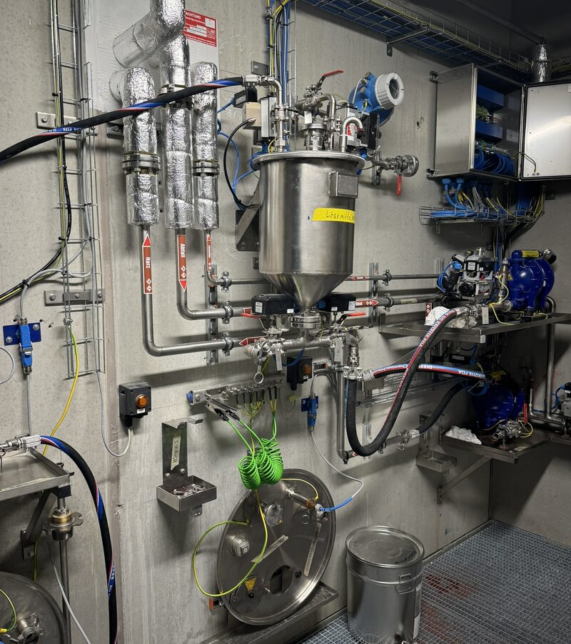 IFA Technology Produktionsanlage mit Explosionsschutz