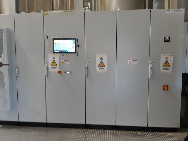 IFA Technology Switch cabinet manufacturing for weighing, mixing and dosing systems